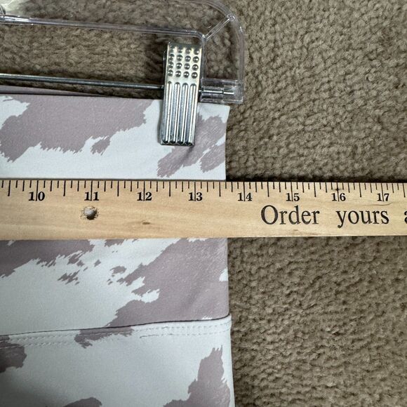 Beach Riot Piper Leggings Womens‎ Medium Taupe Cow High Rise Active Athletic - Picture 6 of 12